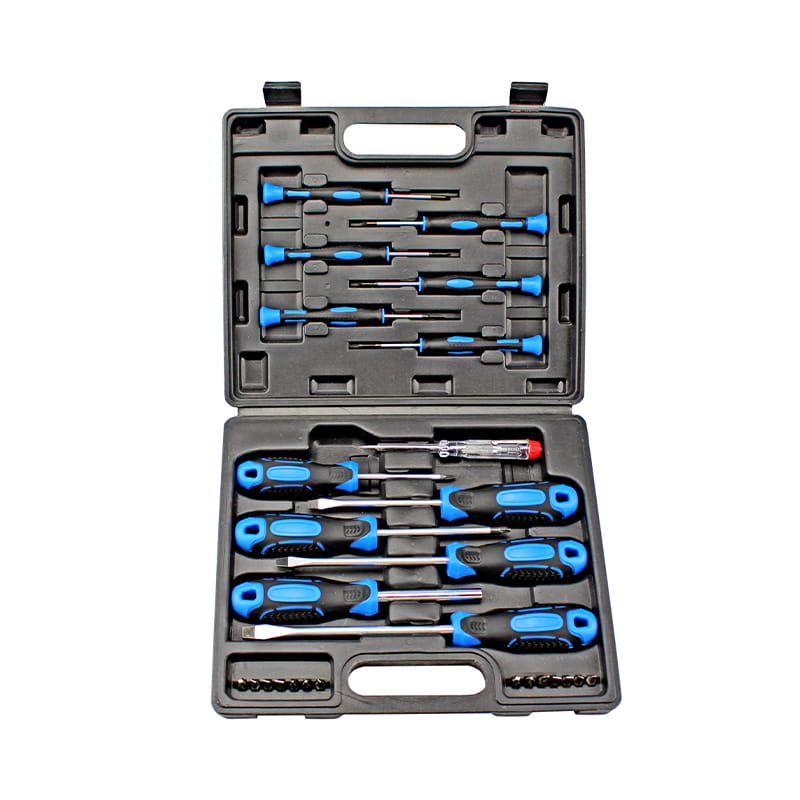 مجموعه پیچ گوشتی شکافدار فیلیپس Pozidriv Torx بسته بندی 27 عددی BMC