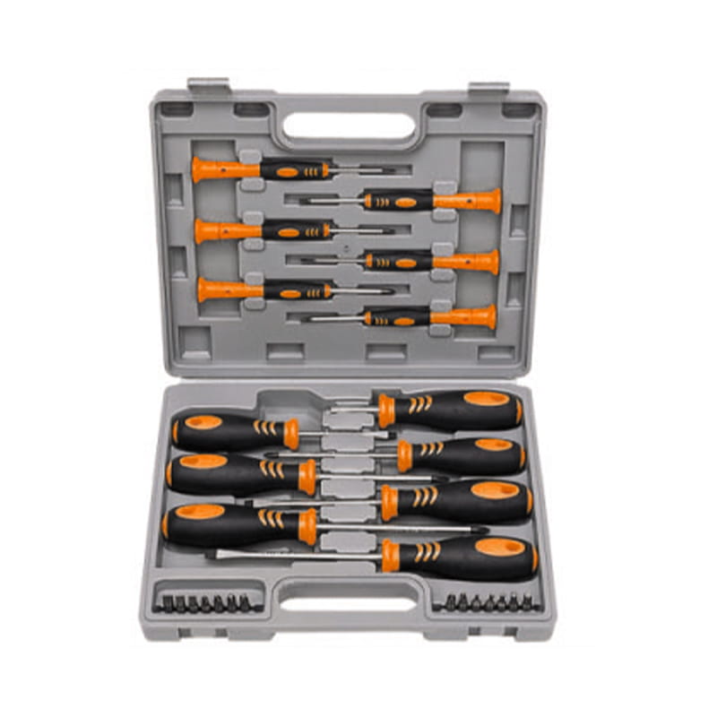 مجموعه پیچ گوشتی شکافدار فیلیپس Pozidriv Torx CRV 27 عدد بسته بندی BMC