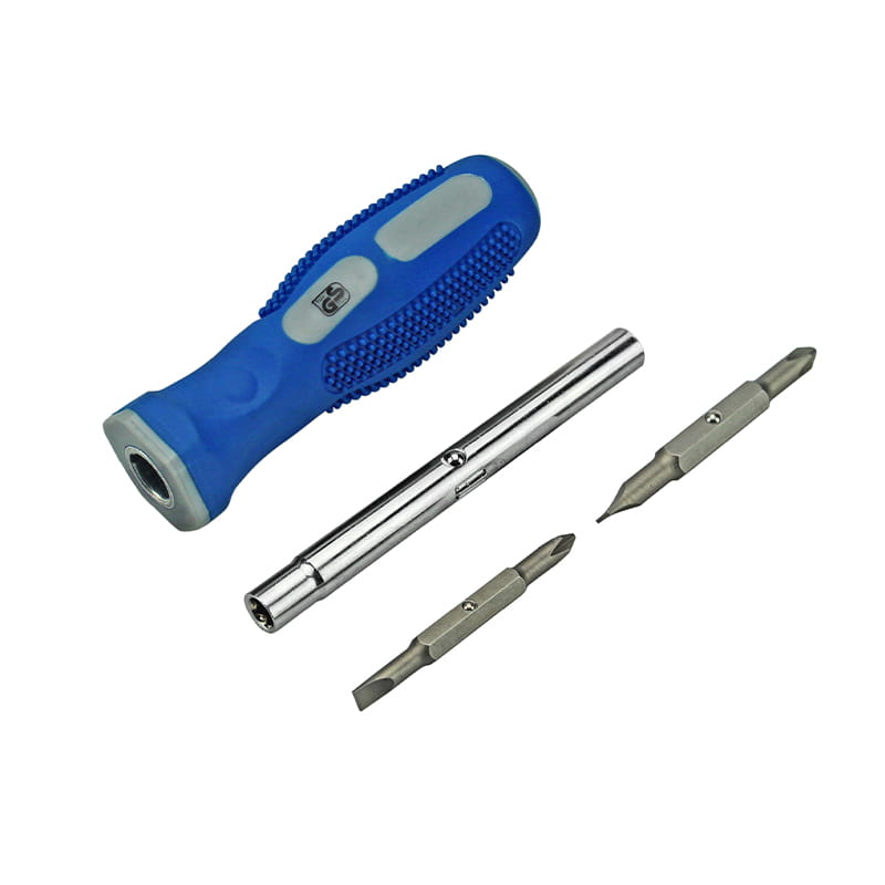مجموعه بیت پیچ گوشتی دو طرفه CRV 6 در 1