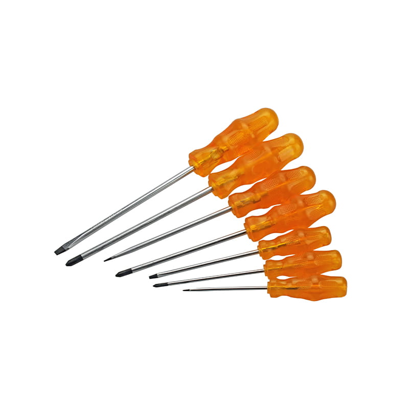 مجموعه پیچ گوشتی CRV با طراحی ارگونومیک دسته 7 عدد