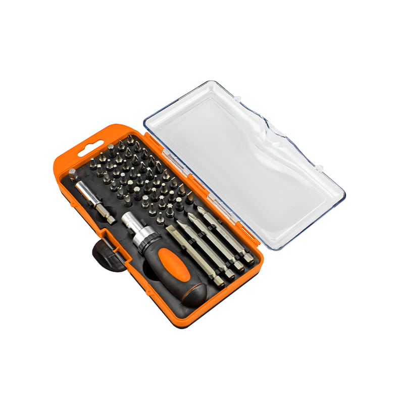 ست CRV Bit Holder Bit Magnetic Handle Ratchet 49 pcs